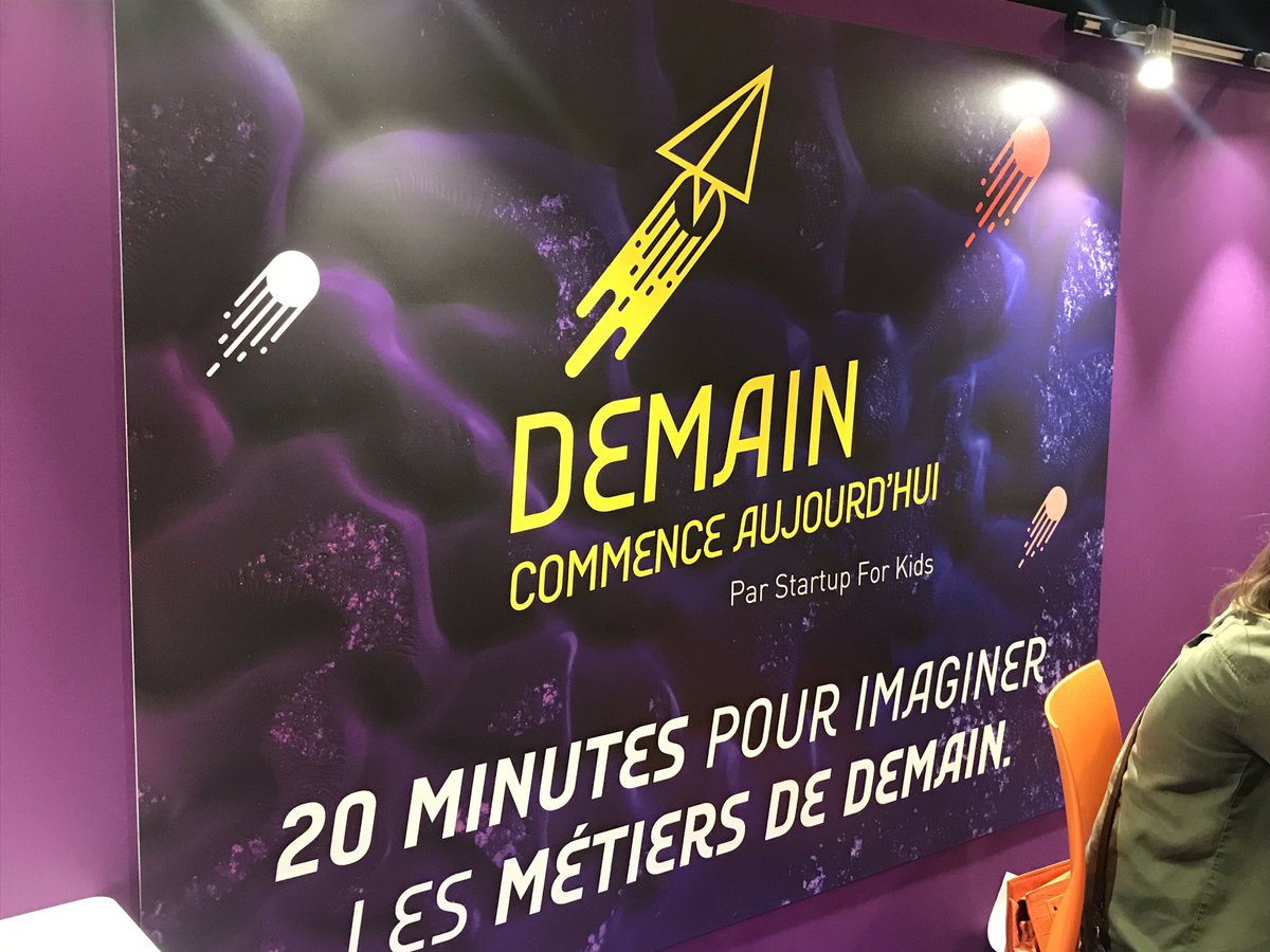 StartupForKids's tweet photo. Quand on leur donne les rênes pour inventer leur propre futur #DemainCommenceAujourdhui #rofe2018 https://t.co/3RpfpqnbQl