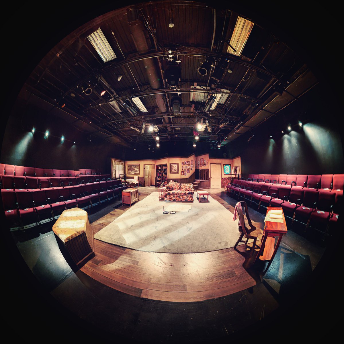 TPTNorthville's tweet photo. A view of the set for The Miss Firecracker Contest during Act I! Only two weekends left! #TPTFirecracker #TPTS12 https://t.co/wQrpuWcVqf