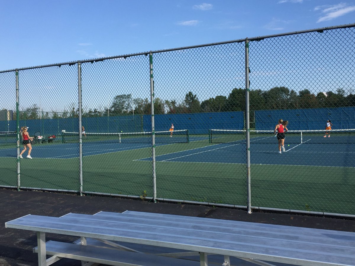 LadyPrexiesTnns's tweet photo. Yesterday we started w/ 39 singles participants at the Sectional Tournament &amp; this morning the District qualifying field is down to 5. 2/5 are from Marion Harding!!!
Way to go, ladies!!! 
❤️🖤🎾❤️🖤🎾❤️🖤🎾 #LPTT
LETS GO PREXIES!!! https://t.co/E4miNsPn3d