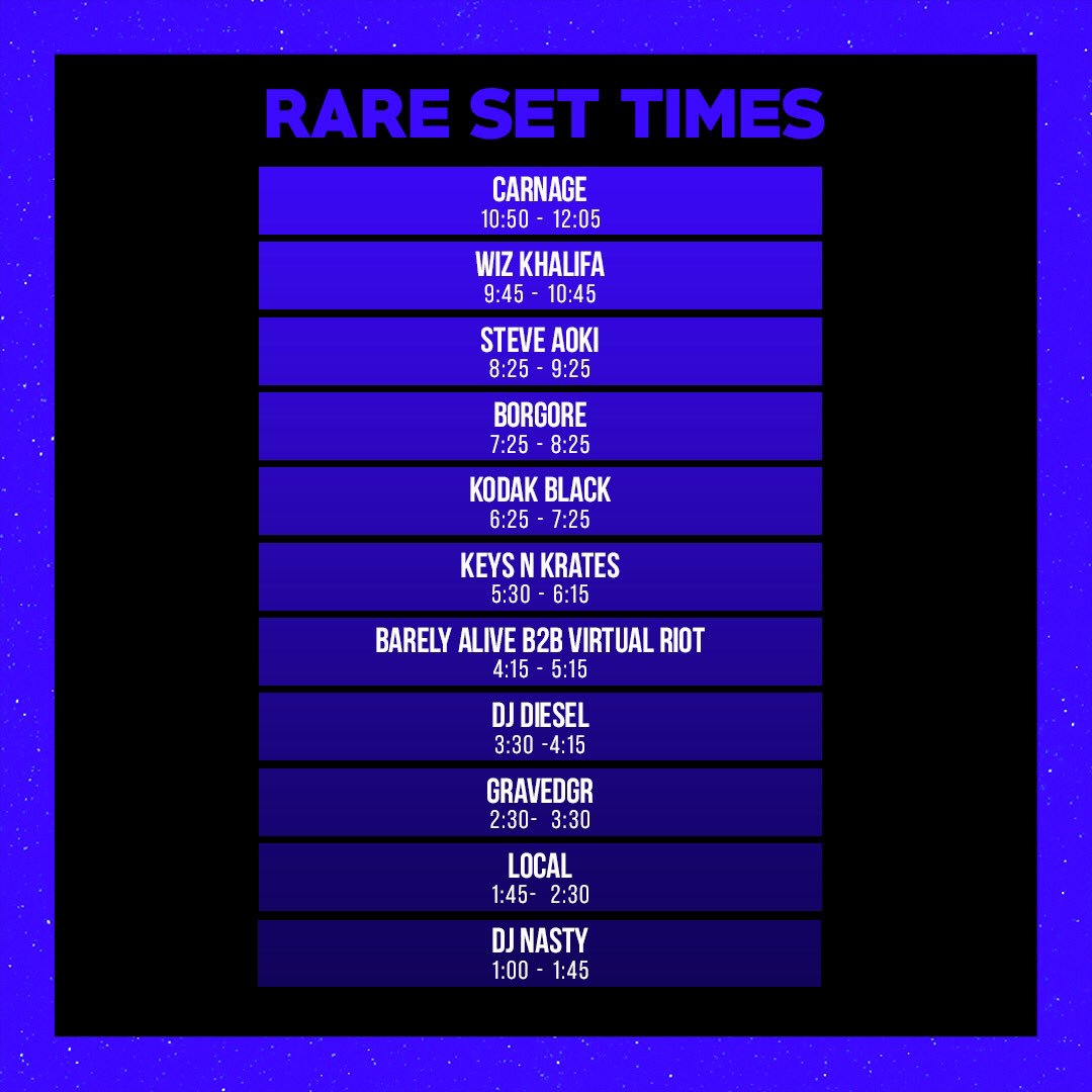 🔥RARE ORLANDO SET TIMES🔥 https://t.co/i3oQCNWzj8