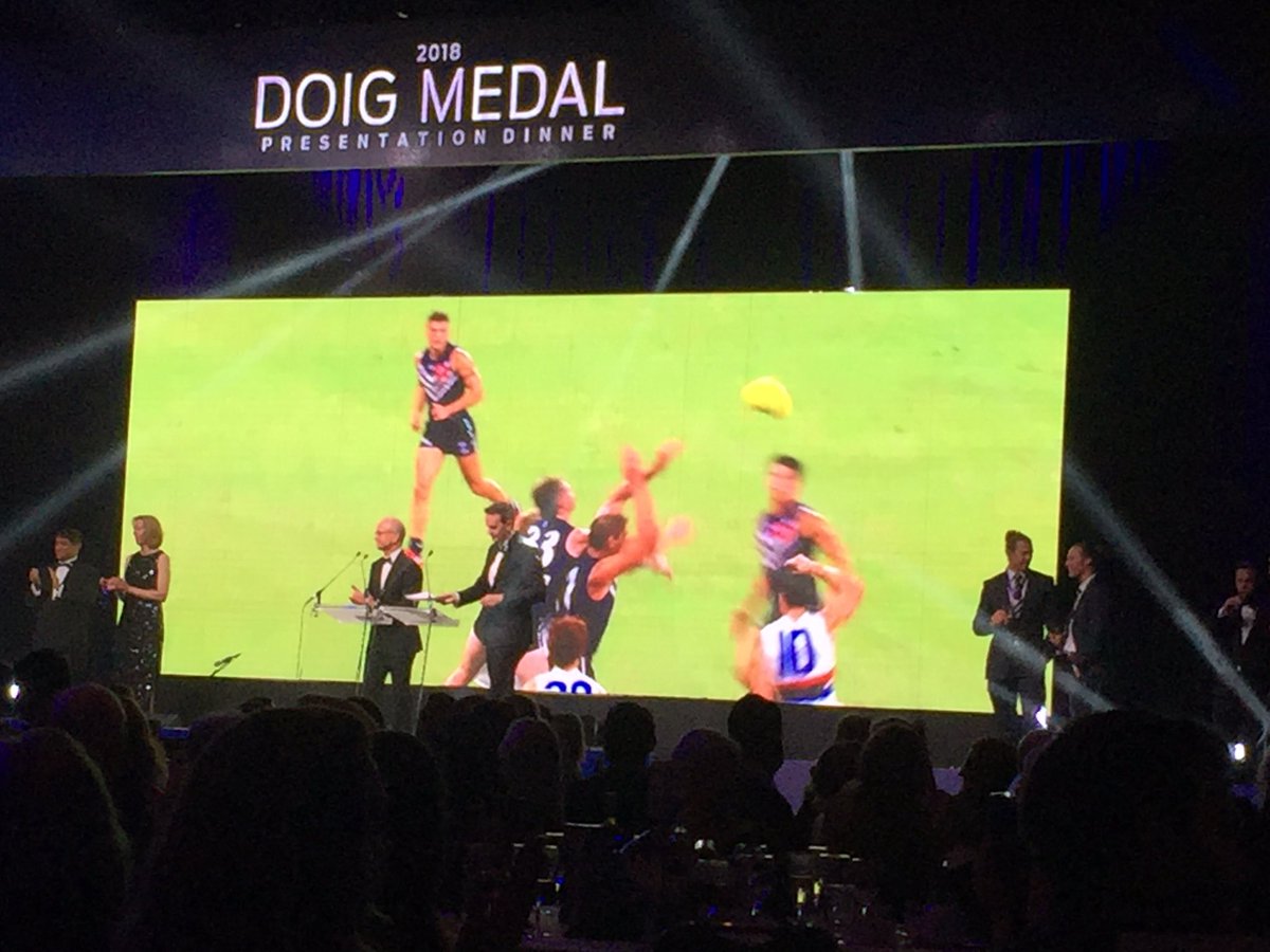 Lachie Neil wins Doug Medal...Mundy 2nd... no-one left really...