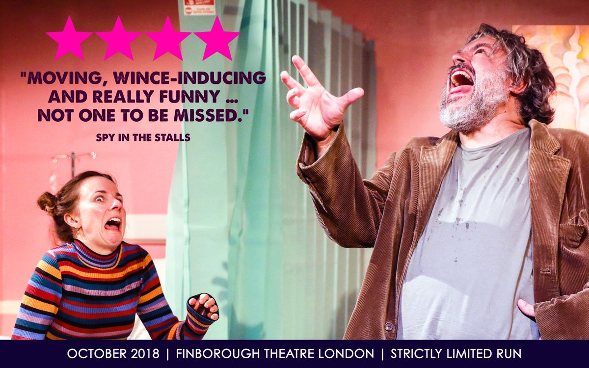 FunnyThingPlay's tweet photo. Reviews are starting to come in...
MORE SOON.
⭐⭐⭐⭐ 'Not to be missed' @spyinthestalls 
⭐⭐⭐⭐ 'A fantastic show' @PocketSizeBlog 
⭐⭐⭐⭐ 'Thoroughly enjoyable' @pubtheatres1 

Now running @finborough until 27 Oct
TICKETS https://t.co/JHXvNkIMuB https://t.co/8ROP85cD2O