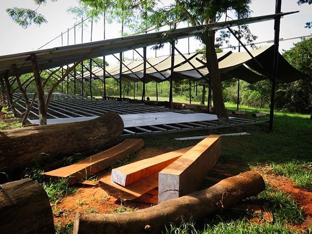 sailcargo's tweet photo. Sunlight falls on hardwoods that will soon become our ship 🌱 the rains have begun to fall in full force now, but this photo was taken just a few days ago. .
.
.
.
.
.
.
.
.
.
#sunlight #naturalbeauty #woodcraft #woodwork #shipyard #sustainable #shipw… https://t.co/tZ3YNROuXb https://t.co/PKjQG6sUDn