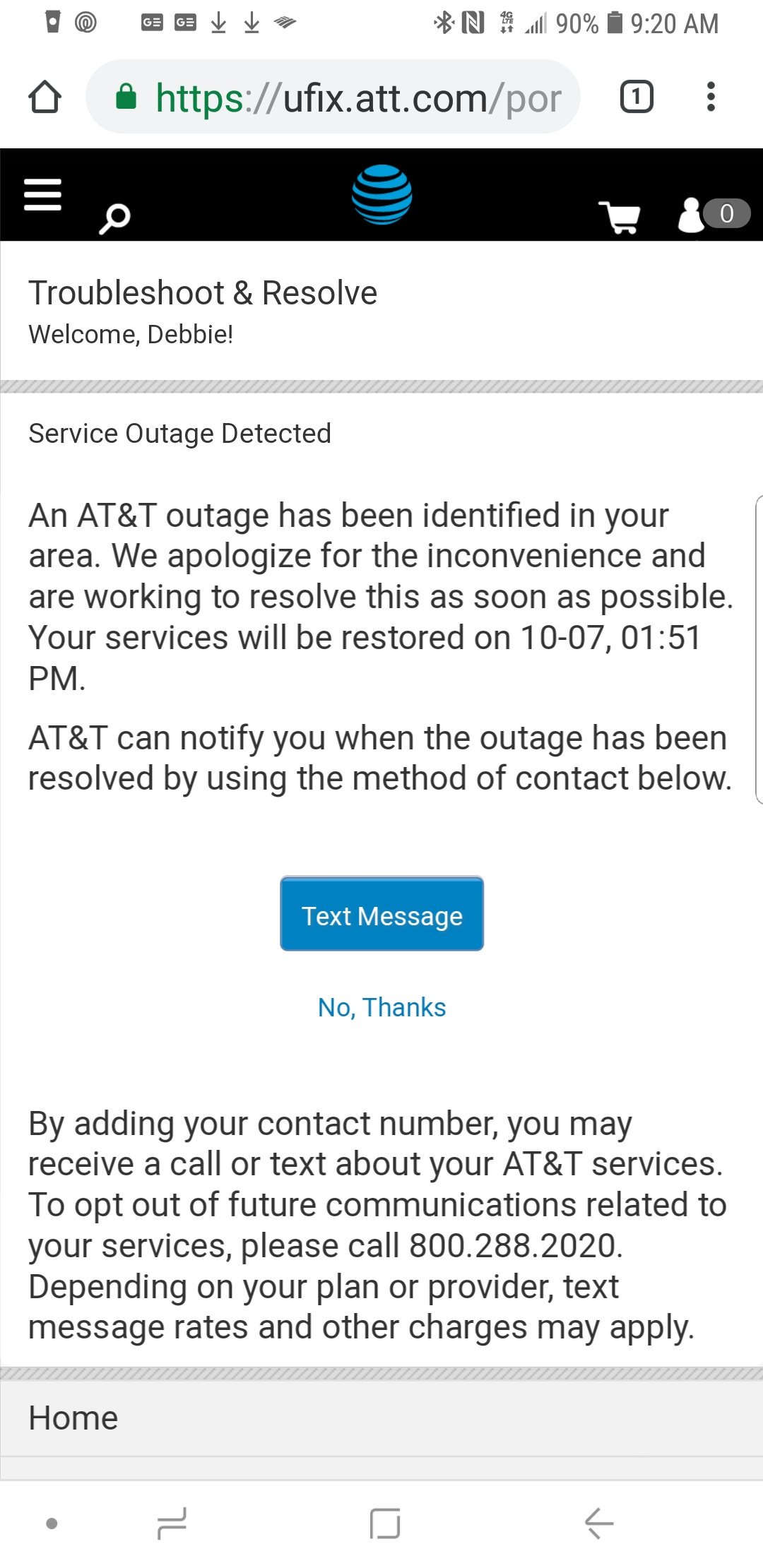 At T Internet Outages In My Area Rob Hanlen On Twitter: "@Attcares @Att Another Day. And Another Delay To  The Projected Service Repair To My At&T Internet For My Street. Everyday  The Completion Date Gets Pushed One More Day.