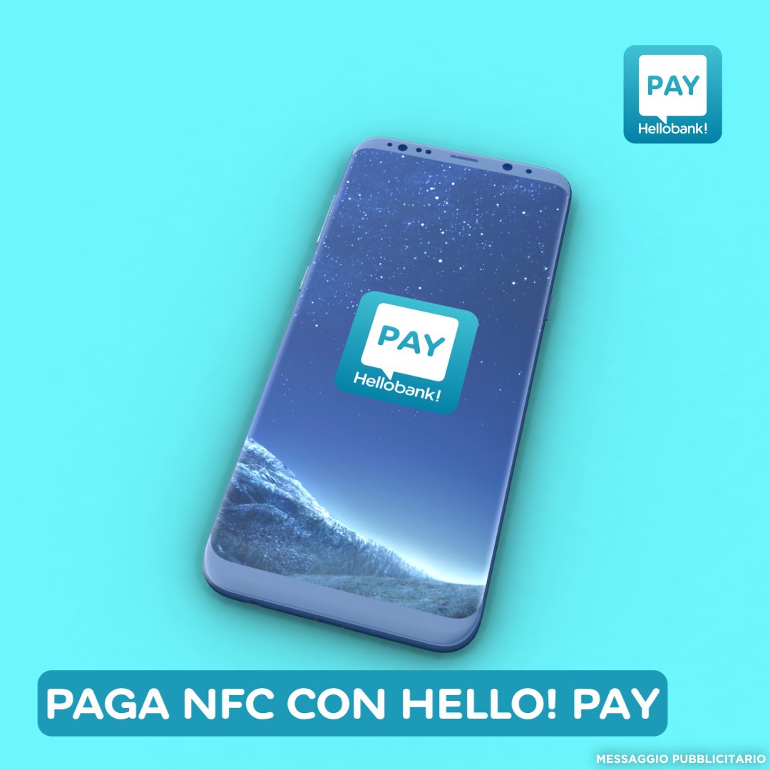 HellobankItalia's tweet photo. Al @MakerFaireRome il futuro è già arrivato. E nelle nostre città? Negozi, cinema, bar, locali, ristoranti: dove c'è un POS con tecnologia NFC puoi pagare dal tuo smartphone Android con l’app #HelloPay! Scopri di più: https://t.co/XCdae7NMt8 https://t.co/ugw3YYayIR