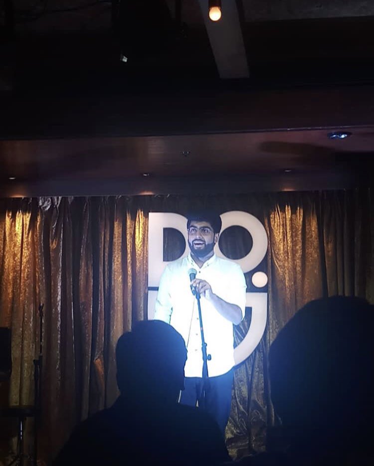 dkpareek21's tweet photo. What a feeling! Performed my first #OpenMic at The People & Co, Canvas Literature Club, Gurugram! Shabdon mein Bohot dum hoti hai, yeh toh aaj pata chal gaya! #sapne #dreams #firstopenmic #openmic #poetry #gurugram #canvasliteratureclub #canvaslaughclub https://t.co/qAEXzCsfar