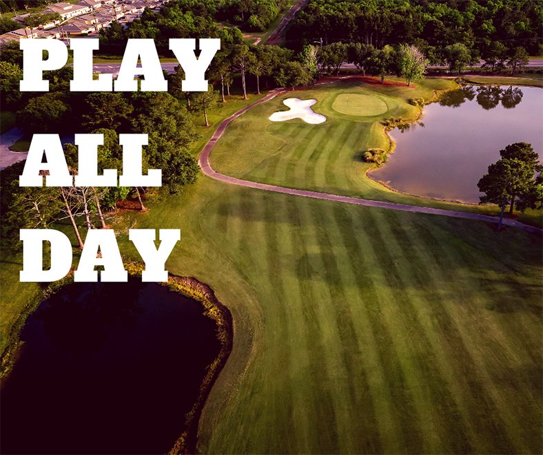 CraftFarms's tweet photo. All Day. Every Day. With 36 holes of championship golf, you can play Craft Farms all day long with our play all day special for $119! Valid through November 25, 2018. Call 251-968-3002 to book your tee time! https://t.co/MWIH1cTnPF