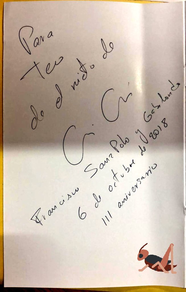 CDMXOR's tweet photo. En el marco del 111 aniversario del natalicio de  Francisco Gabilondo Soler #CriCri nuestro Rector el Dr. @DrTeoBenitez presente en la presentación de la guía #ElCaminodelaFelicidad en compañía del Nieto de nuestro entrañable grillito cantor @FsanzpoloPolo https://t.co/Y1WO4xnetZ