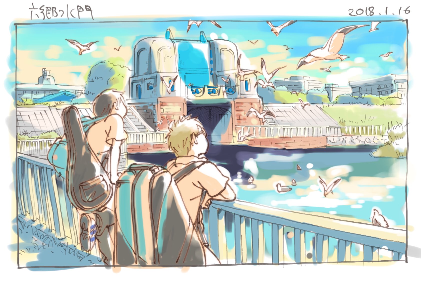 製作スタッフ 星合の空イラストまとめ Twitter