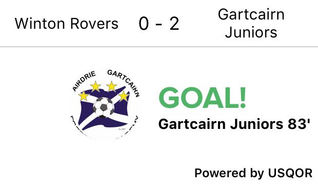 gartcairnfc's tweet image. Skipper makes it 2-0 Cairn