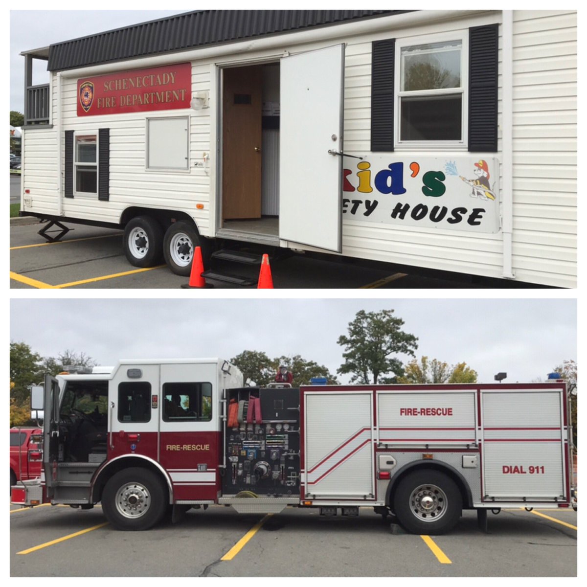 A big thank you to our local Fire Department for showing the kids how to get out of the house safely when there is a fire and for letting them take a tour of their fire truck. #1239doesitagain #firesafetyday2018