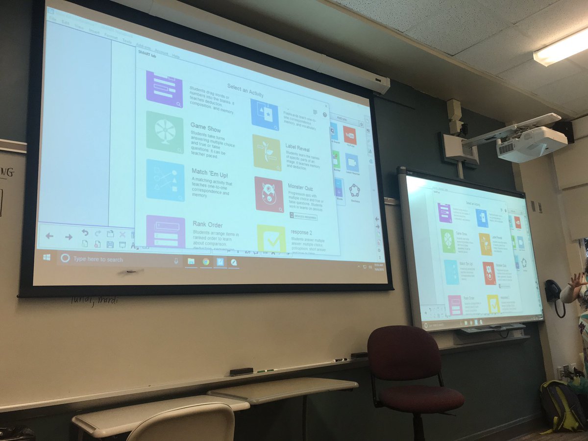 Mrs_Rogers_Math's tweet image. So many fun and efficient ways to assess student learning using the SMART notebook 17 software #ElonEdTech