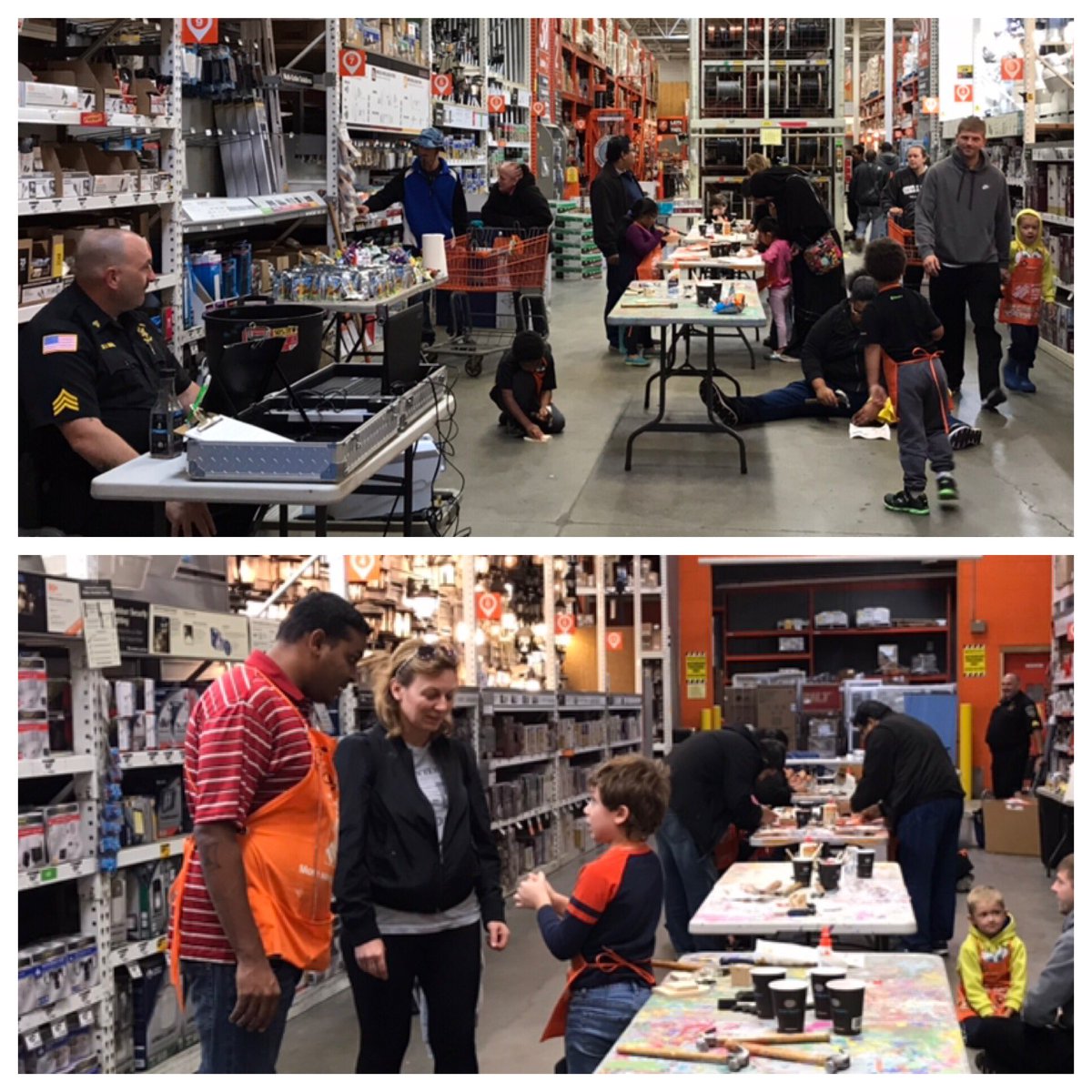 Great turnout for our Annual Fire Safety Day.  #grateful for all the support from our local community partners. #firesafetyday2018 #kidsworkshop #1239doesitagain