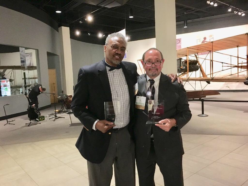 IAMtweetsADR's tweet photo. Last night, at our Banquet, we were thrilled to honour Renee Levine @LevineRenee, Marvin E. Johnson, Eric Galton @egalton
and Nancy Hardin Rogers (shown w. our conference chair, Jerome Weiss, whom we thank for making #IAMCleveland such a successful event). https://t.co/QJbNjw8lbi