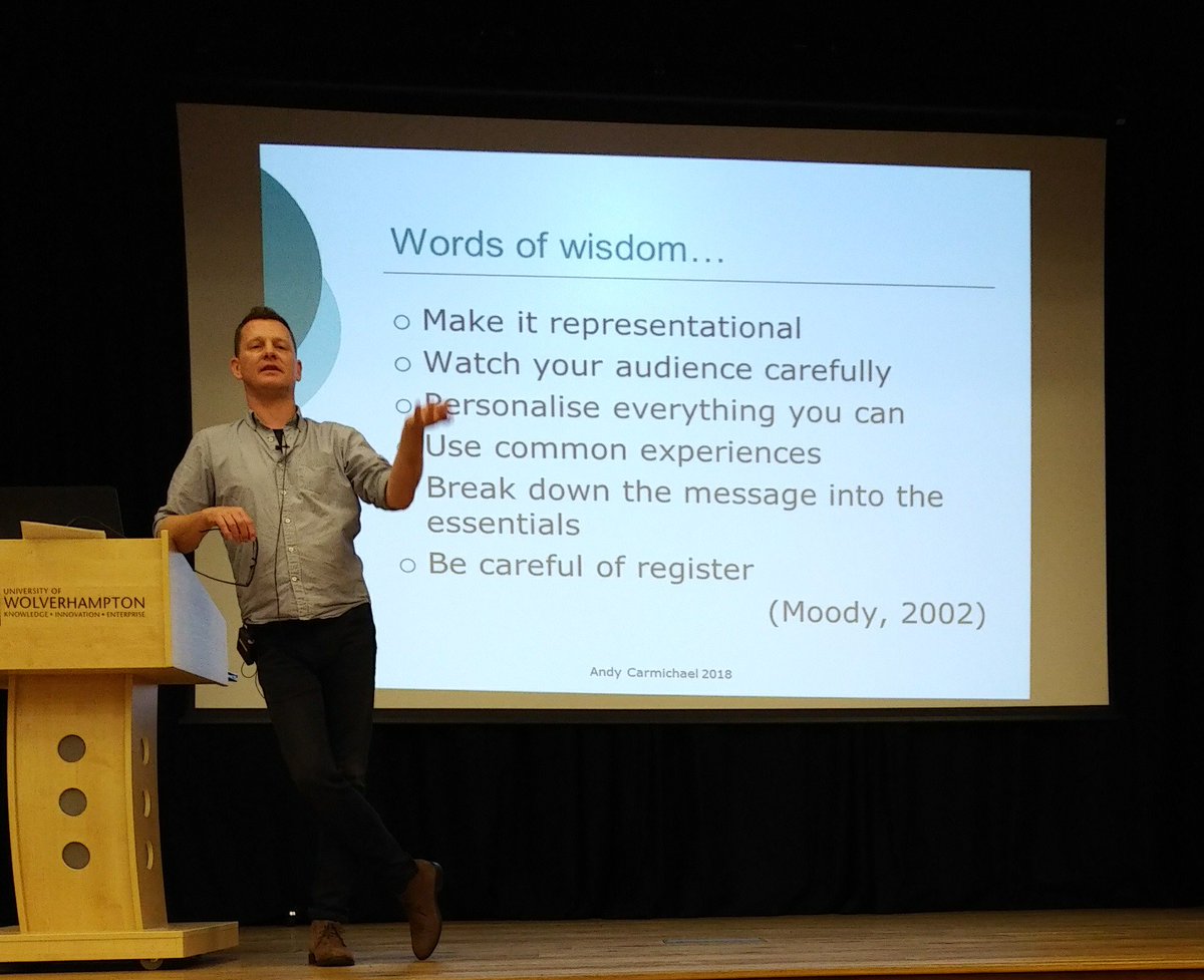 interphistory's tweet photo. IS lessons for #BSL #1nt benefit from the close and open processing between teams and in the feedback loop with the DHH audience - @AndyCar70 @ASLIuk #ASLI2018 https://t.co/3dsrbVKlON