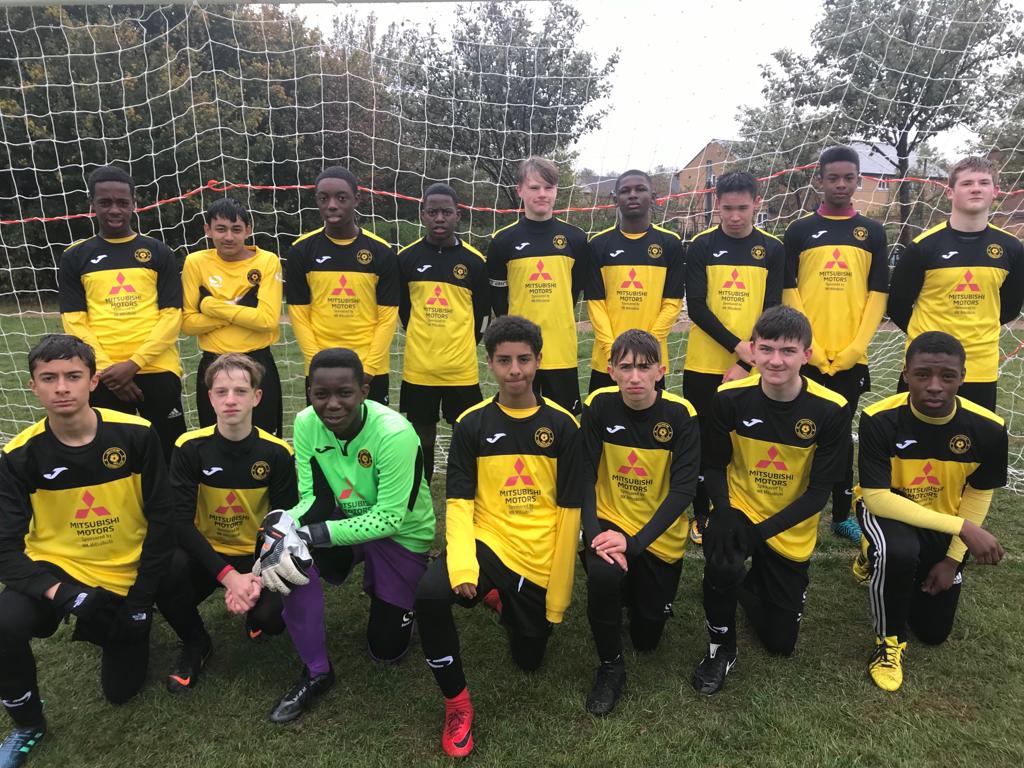U15’s WALTON MK FC Scorpions won 5-1 vs City Colts in their new Joma kit - Sponsor by MK Mitsubishi - Well done boys 👍