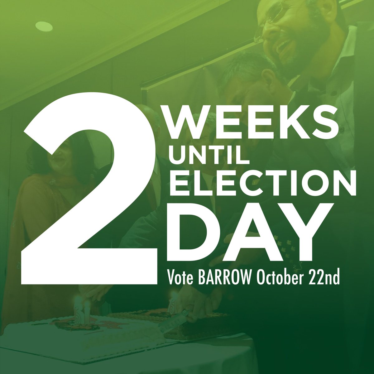 barrow4mayor's tweet photo. A little over 2 weeks and Richmond Hill will be voting for a new government, but did you know that advanced voting starts this weekend? Make sure to register and vote #Barrow4Mayor! https://t.co/TIlxEClqhW