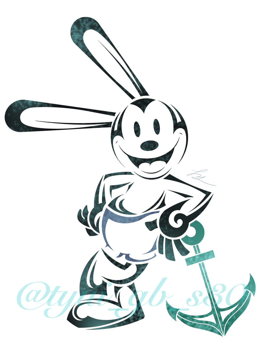 やさぐれヘンリーbot ちゅい ちょっとオズたん あんたいつからそんなカッコよくなったの Oswald The Lucky Rabbit ディズニー好きと繋がりたい Dオタさんと繋がりたい オズワルド ディズニー イラスト