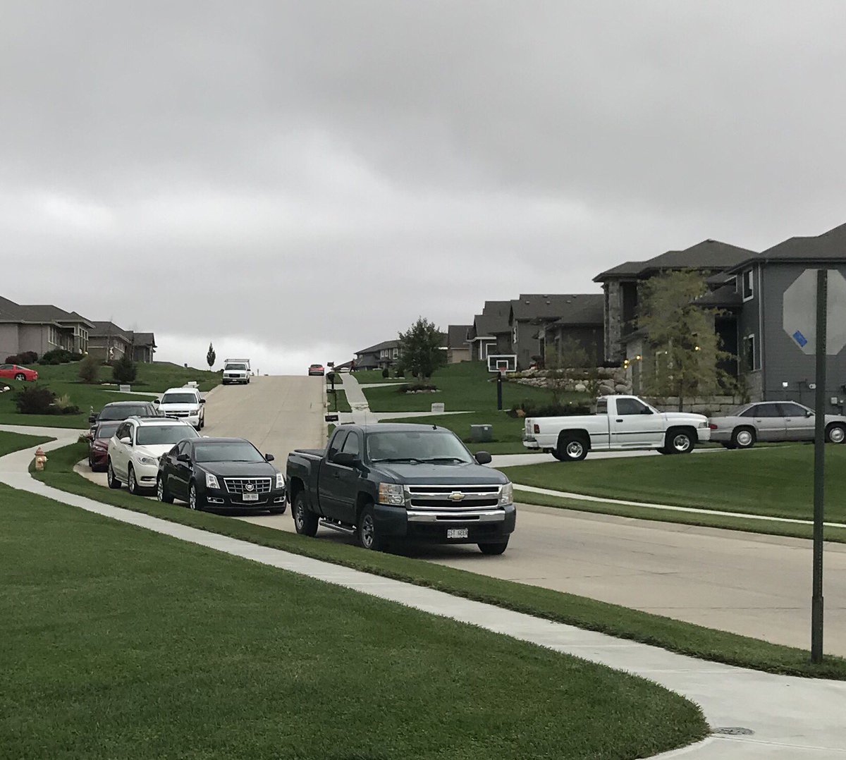 MattDeaverLD10's tweet photo. I asked friends to help canvass for my campaign today. We ended up with cars filling the streets! Thank you for the support. #TeamDeaver #NELEG https://t.co/03jchXERat