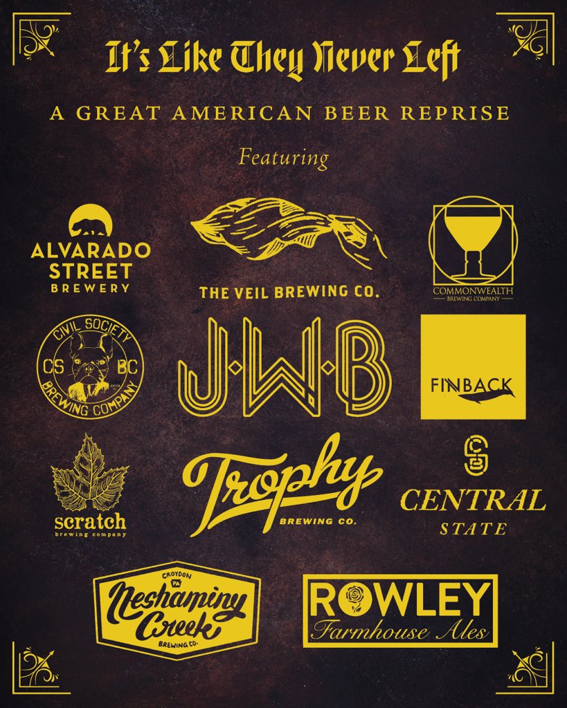 TRVE Brewing Co. (@trvebrewing) on Twitter photo Denverites: come get some amazing beers outside the chaos of GABF. Today weâre tapping beers from <a href="/theveilbrewing/">The Veil Brewing Co.</a>, <a href="/jwakefieldbeer/">J. Wakefield Brewing</a>, <a href="/CivilSocietyFL/">civilsocietybrewing</a>, <a href="/CSBrewing/">Central State Brewer</a>, and more. See you soon, maniacs. Denverites: come get some amazing beers outside the chaos of GABF. Today weâre tapping beers from <a href="/theveilbrewing/">The Veil Brewing Co.</a>, <a href="/jwakefieldbeer/">J. Wakefield Brewing</a>, <a href="/CivilSocietyFL/">civilsocietybrewing</a>, <a href="/CSBrewing/">Central State Brewer</a>, and more. See you soon, maniacs.