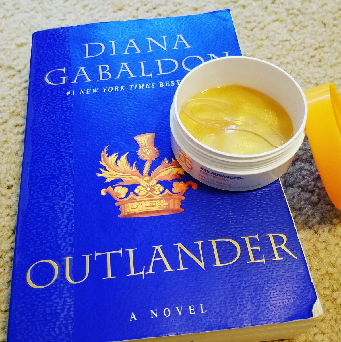 #goodreads + best #eyemask = perfect #RainyDay #pamper #books