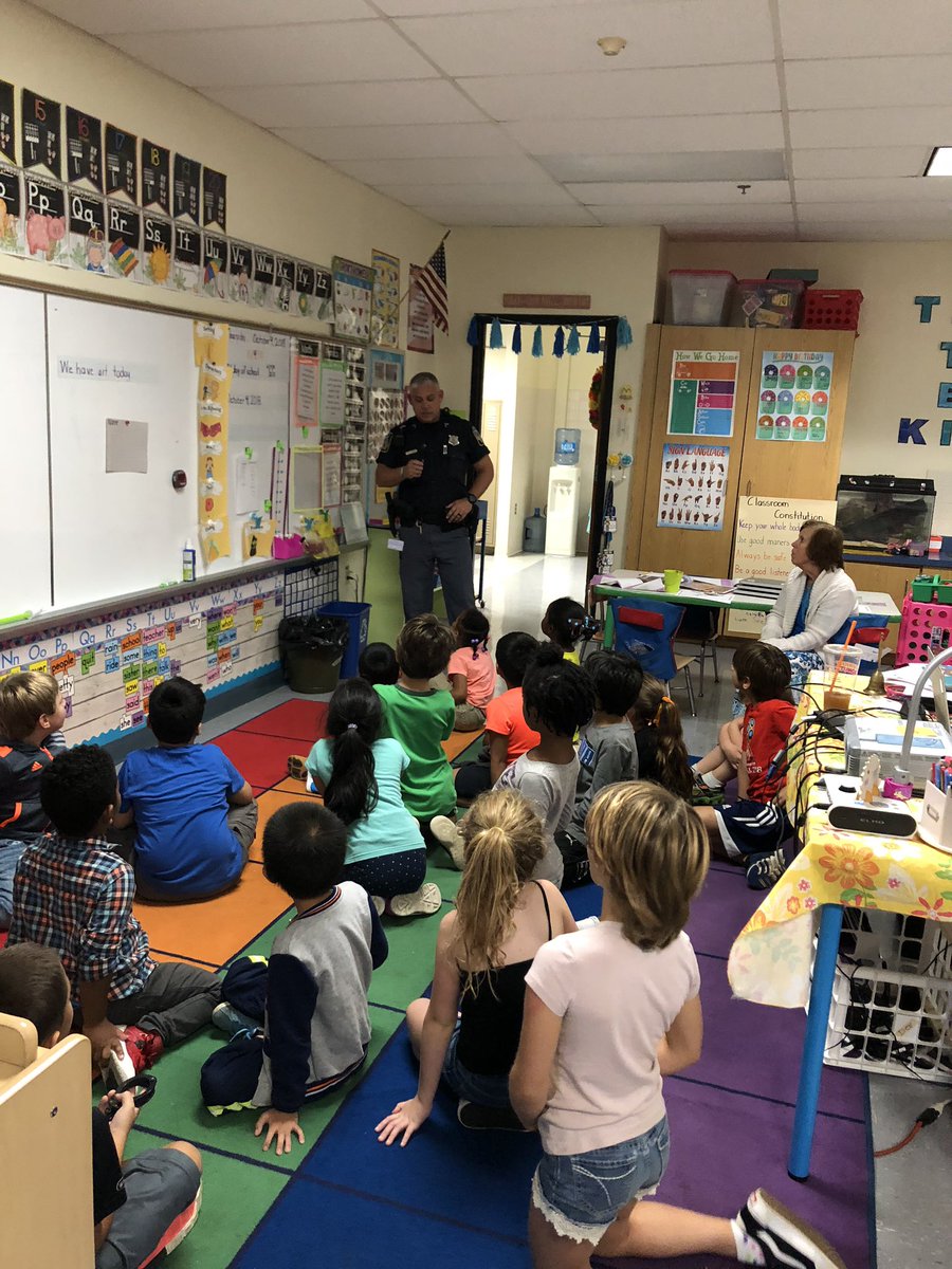 Thank you Officer Bryan for teaching us all about being a police officer and reading a book about a Police Dog! #weliketoshineinroom29 <a href="/Hillcrest_BCPS/">Hillcrest Elementary</a> <a href="/BaltCoPolice/">Baltimore County Police Department</a>