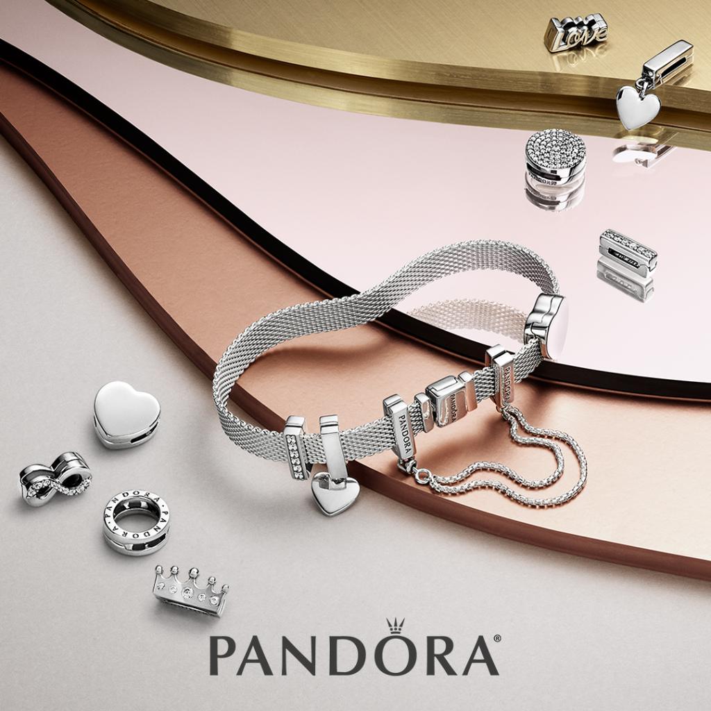 Join us on Oct. 6 to celebrate the launch of PANDORA's new bracelet concept, Reflexions.  Spend $25 or more and receive an exclusive gift!  See store for details.