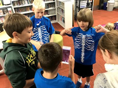 shannonmmiller's tweet photo. Using Augmented Reality To Learn About The Human Body With The Virtuali-Tee from @curiscope! Read to enter a FREE Giveaway too! :)  https://t.co/rowaOss8aq #futurereadylibs #STEM #STEAM #tlchat #edchat #inTLchat #ISTELib #edtech https://t.co/nR4GQJaXZL