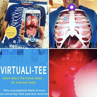 shannonmmiller's tweet photo. Using Augmented Reality To Learn About The Human Body With The Virtuali-Tee from @curiscope! Read to enter a FREE Giveaway too! :)  https://t.co/rowaOss8aq #futurereadylibs #STEM #STEAM #tlchat #edchat #inTLchat #ISTELib #edtech https://t.co/nR4GQJaXZL