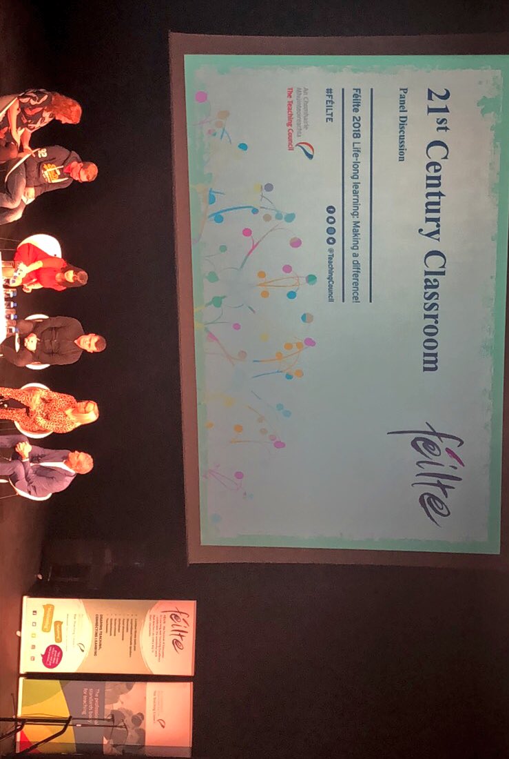 MsSGleeson's tweet photo. Looking at the 21st Century classroom - layout and ICT integration for success @FEILTE #FEILTE2018 #learningspaces https://t.co/AMaMzVzqo3