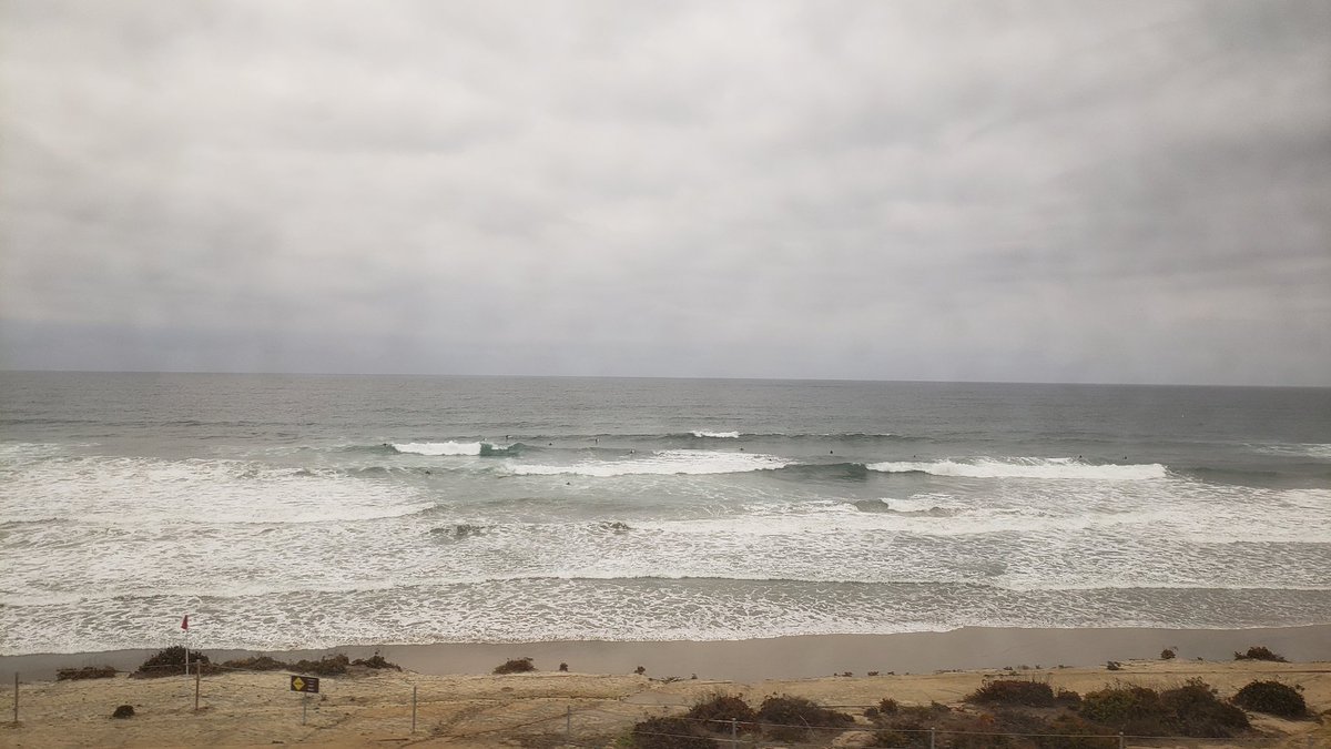 kirstenblue's tweet photo. Headed to the #OC on @Amtrak.  Overcast in sunny @visitsandiego this morning, but the sun is out there somewhere ☀️ https://t.co/cVpgDjOScR
