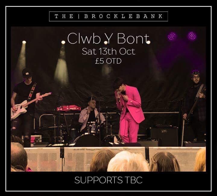 | THE BROCKLEBANK HEADLINE CLWB Y BONT | PONTYPRIDD | THIS SATURDAY |
