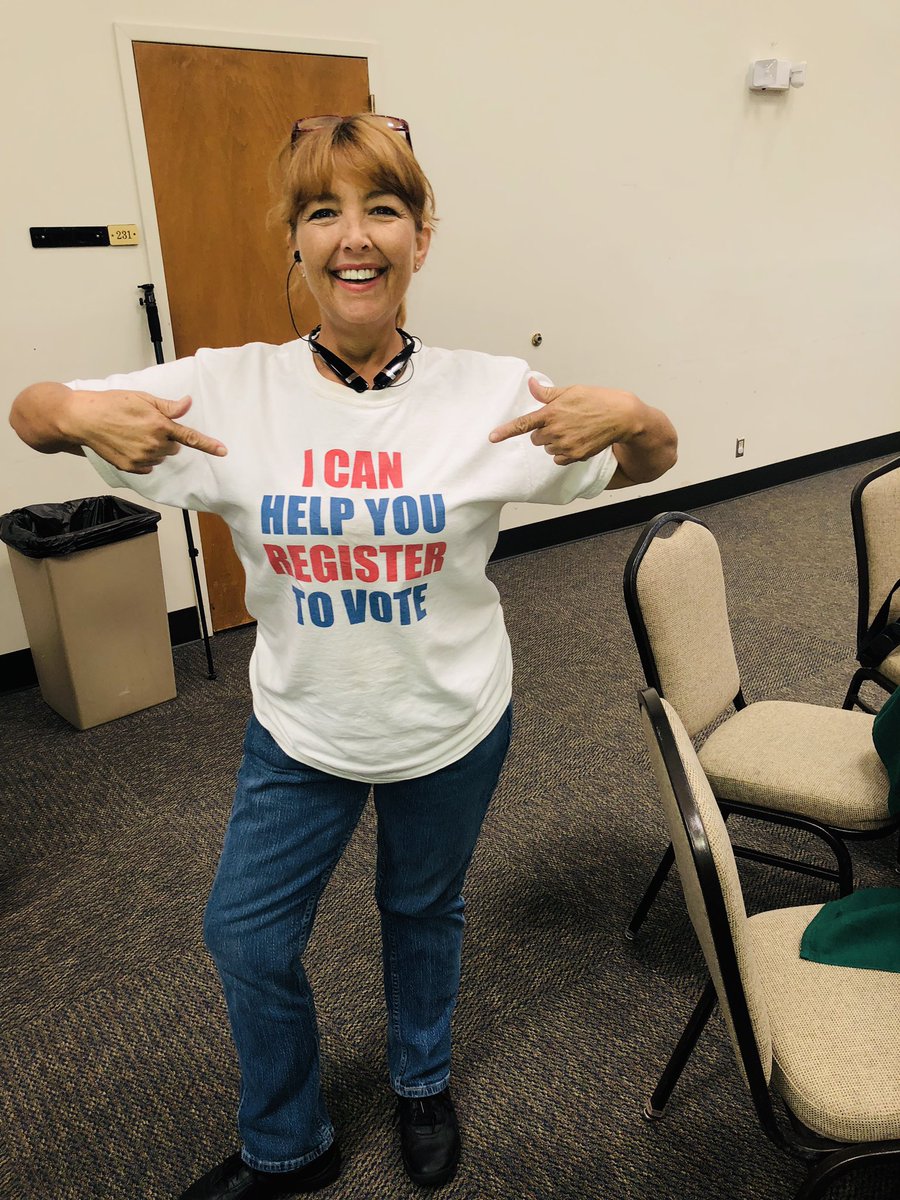 ShirleysKCmo's tweet photo. Haven’t registered to vote yet? We got you covered sis! We have a voter registration booth on-site at our Heartland Legislative Candidate Forum happening right now! #Allintheheart https://t.co/XDgtt091Gj
