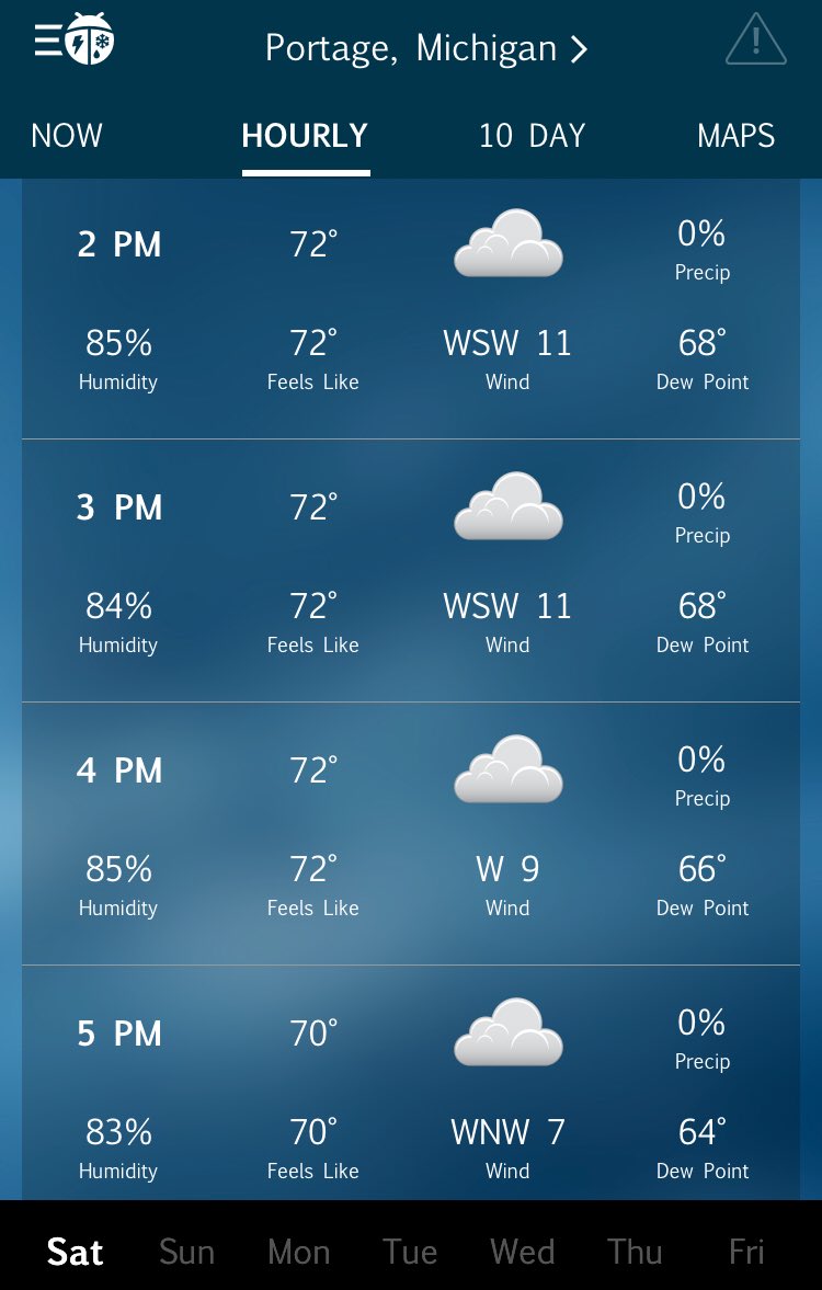 Going to be a fun day to race at Portage!  Rain and storms have moved out; our start times will not be affected! Stay tuned for some fun pics from race day! #HuskyPride