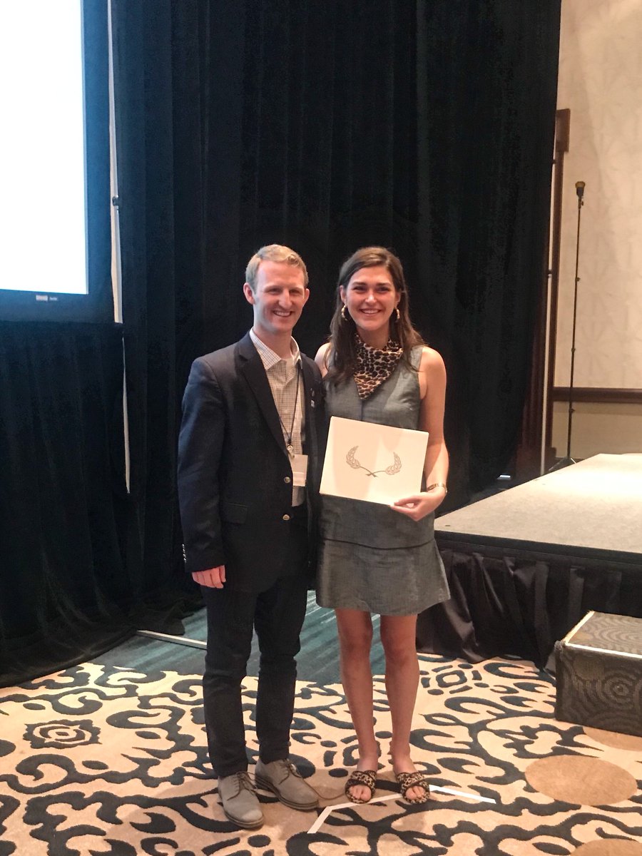 UAPRSSA's tweet photo. Big wins today! @CapstoneAgency is going home with two awards for best tactic and best campaign by a student-run firm. #PRSSANC https://t.co/CDN1jH1BYn