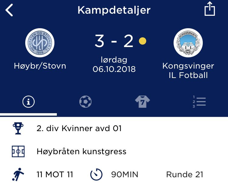 HSIL Fotball tweet media