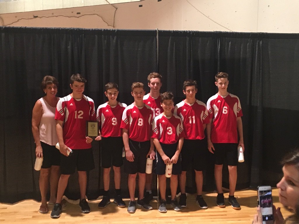 East Wiltshire Boys Volleyball team win Dalhousie Tournament!
