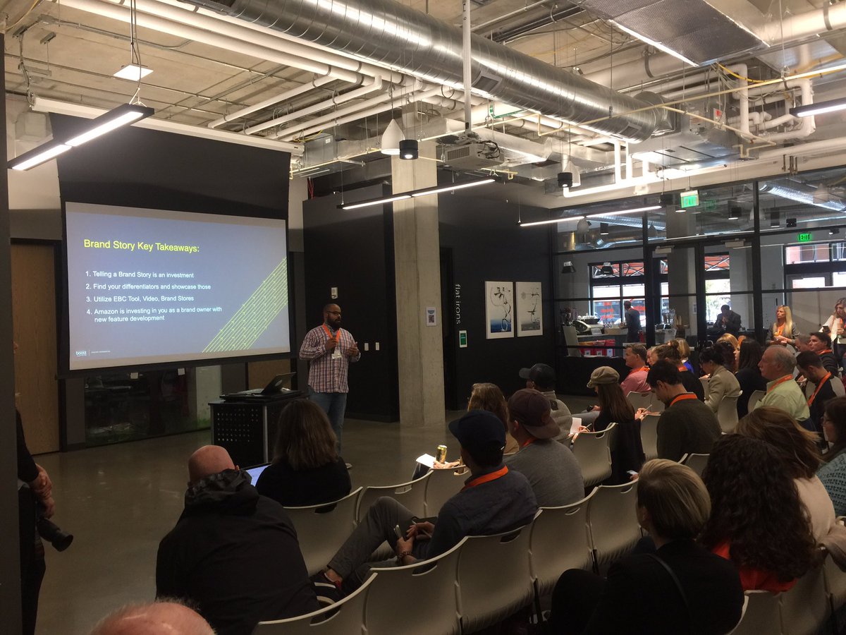 kevlovesfoodbev's tweet image. Jabari Sykes sharing insight on how food manufacturers can best position their brand on Amazon.

@NatchCom #hacknatural