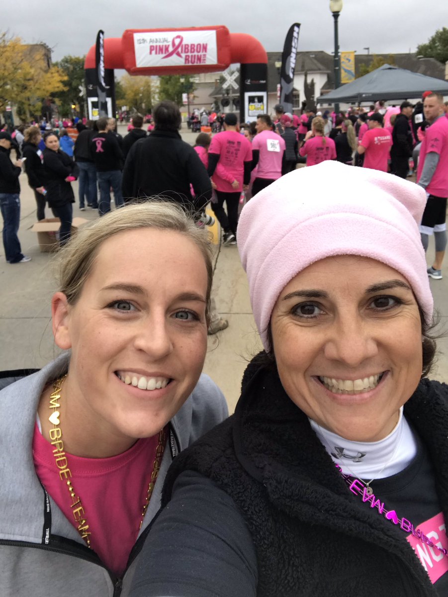 Pink Ribbon Run #forhope #foracure #teamOH #mom @OrchardCF @CFJillWhite