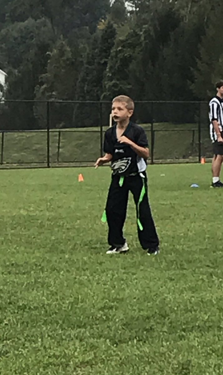 Sarcandrew's tweet photo. #CBAATHLETE Tyler @ flag football https://t.co/aZAeZUUtF1