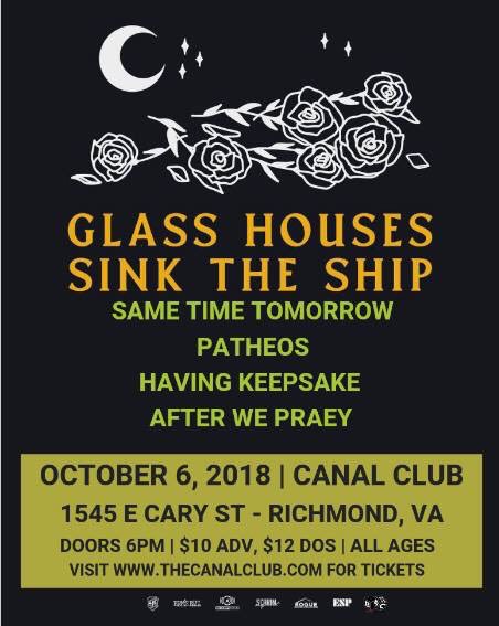 There’s a super stacked show at Canal Club tonight! Get to the gig Richmond. Doors at 6PM