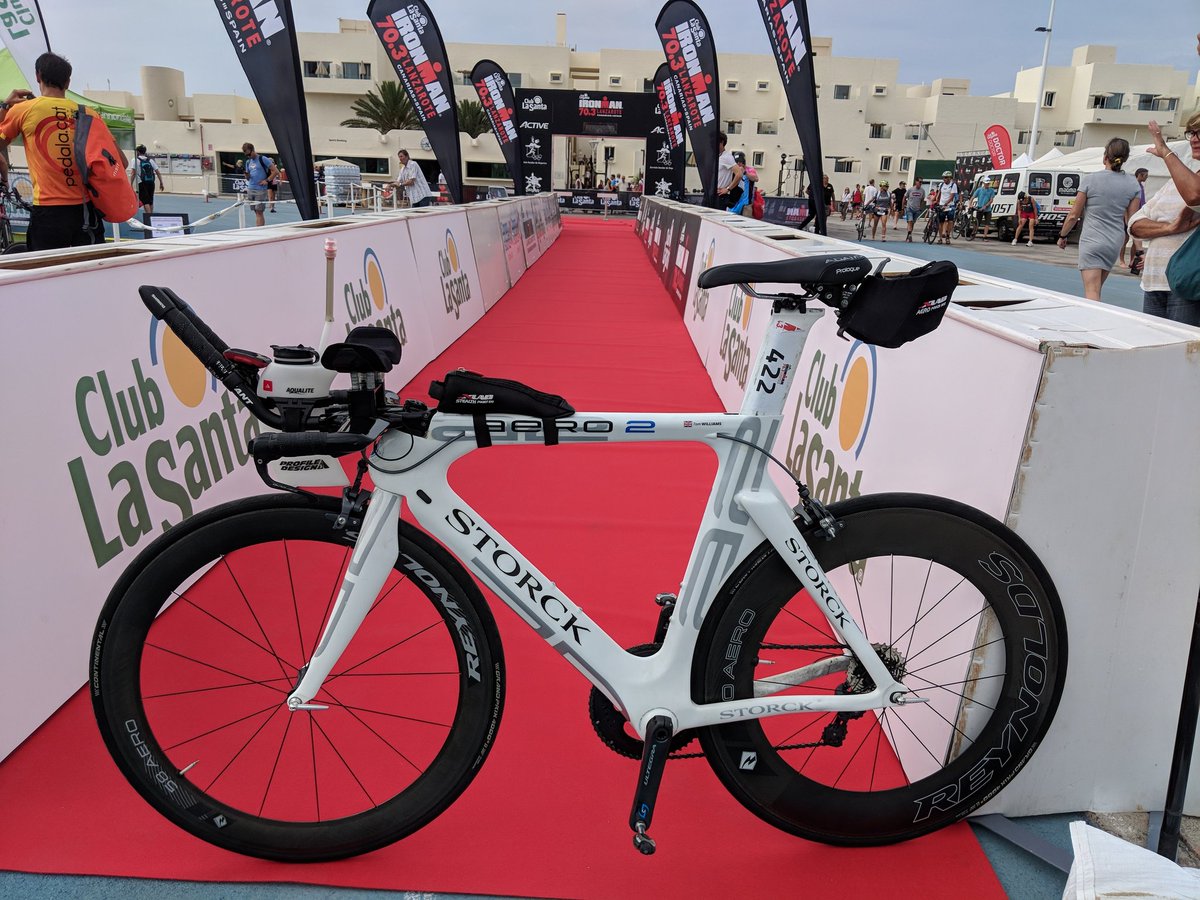 Tough day out at Ironman Lanzarote 70.3 today. Not my best but job done. 3rd AG and 2019 World Champs slot sorted. Cheers <a href="/TotalTri_UK/">Total Tri Training</a> and @Storck_Bikes