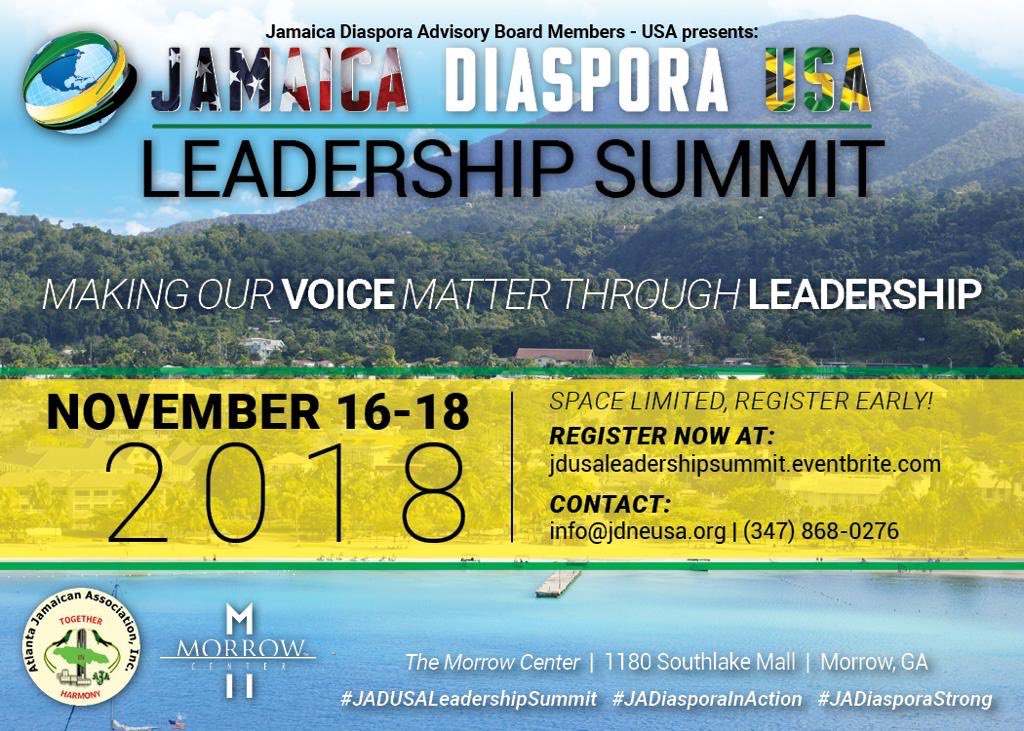 JADNA_SoRegion's tweet photo. @JADiasporaUS Leadership Summit 2018. Register now https://t.co/BmYIddNad8 https://t.co/gvzFs5MRSw