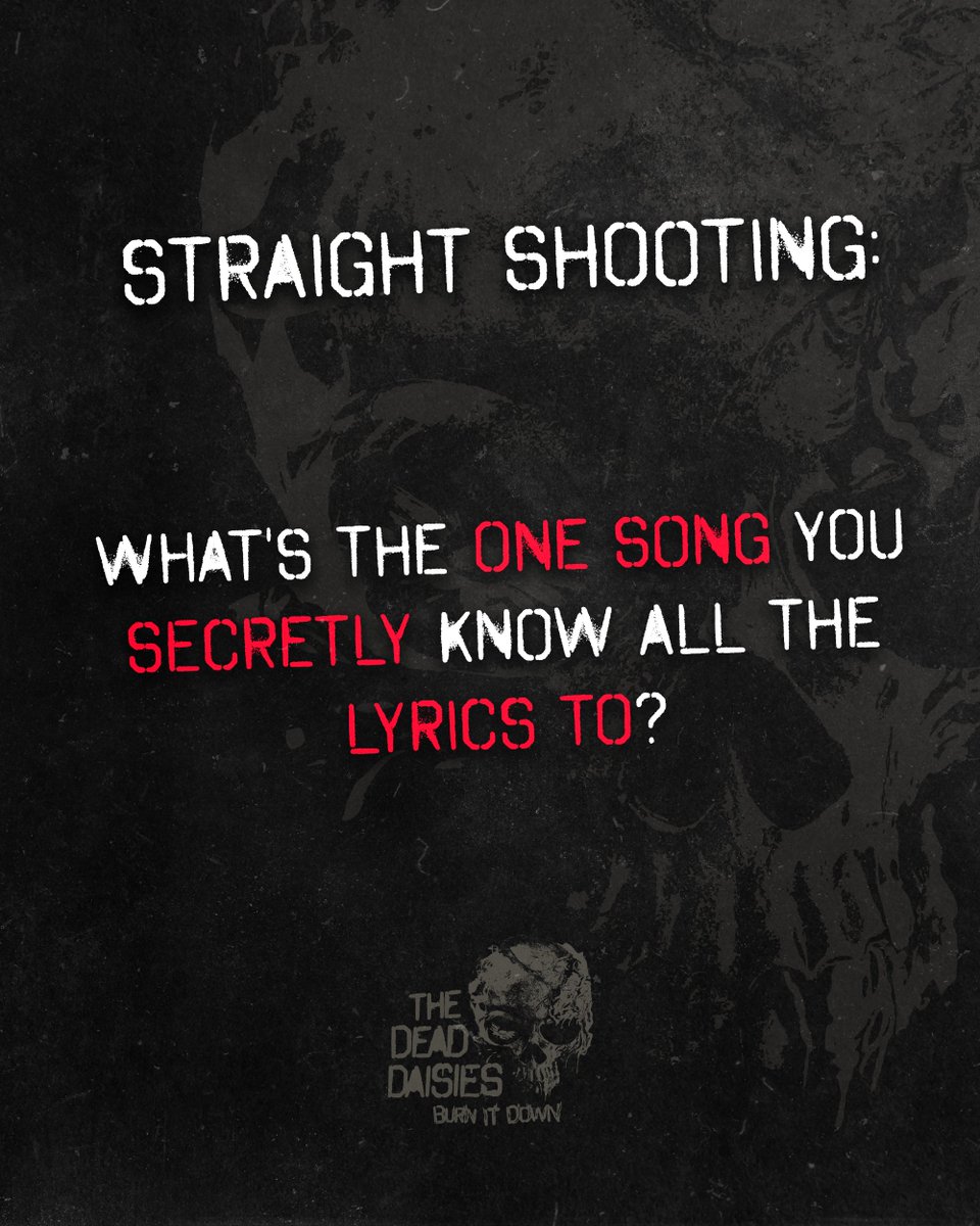 thedaisyland's tweet photo. Give it to us straight!! Tell us your secrets 😉🤘 #TheDeadDaisies #RocknRoll #RockMusic https://t.co/vhDA1TJ9FC