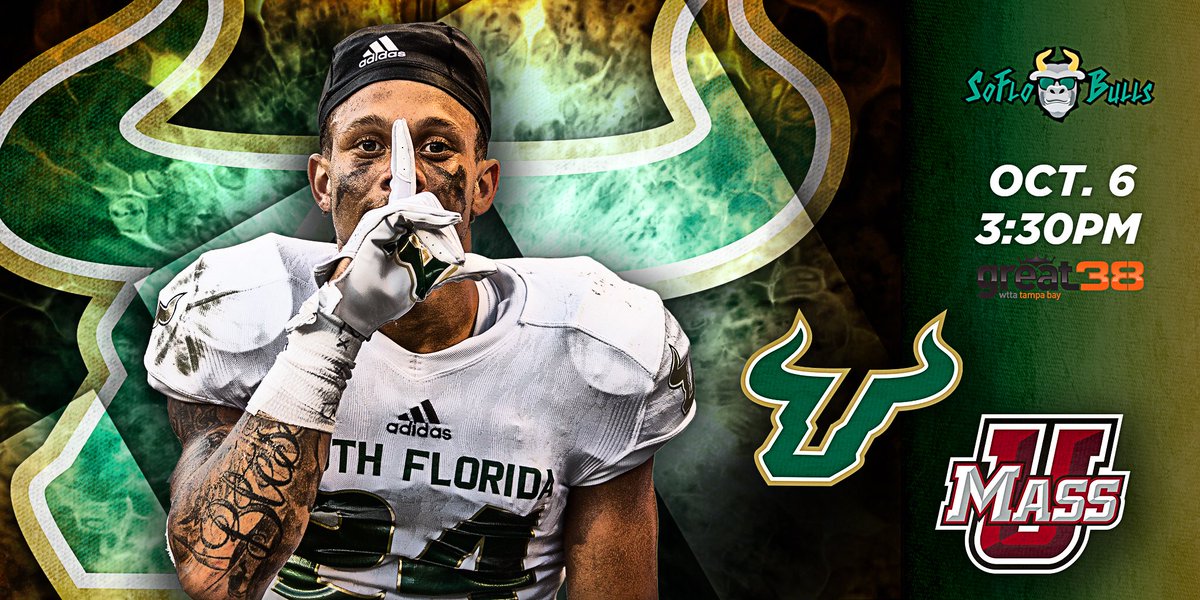 SoFloBulls's tweet photo. Let’s get 50 retweets for 5-0!!! Let’s go!! @USFFootball #GoBulls 🤘🏻🤘🏾🤘🏻🤘🏾 https://t.co/dTfnwt7z58