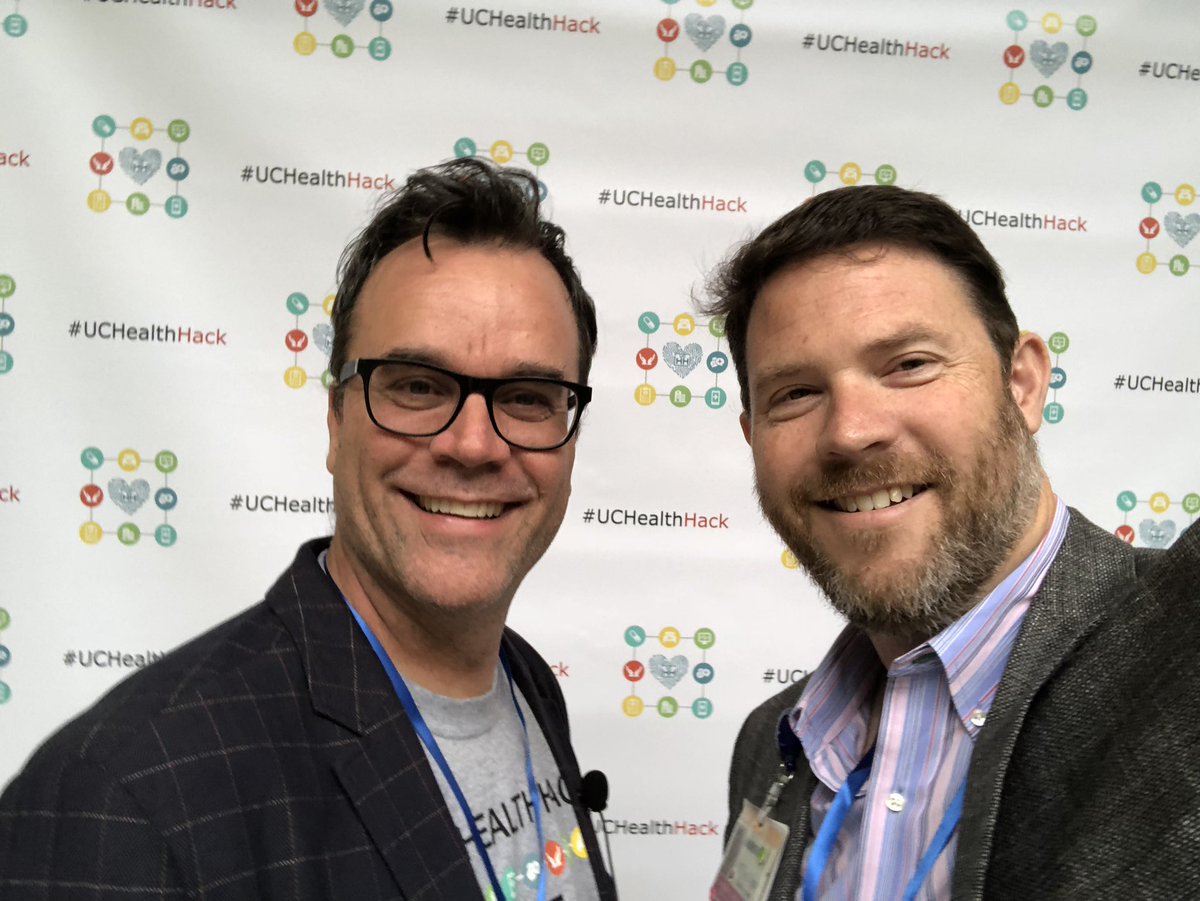 CALonghurst's tweet photo. Everyone’s experience matters! @Uchealthhack focus is on patient experience #UCHealthHack2018 https://t.co/b2sQt8O9A3