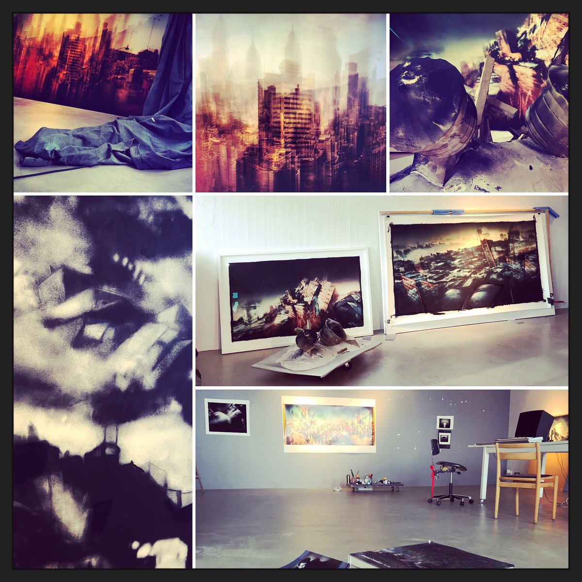 peterford's tweet photo. A fantastic couple of days in Stockholm with educators from across the Nordics, culminating in a meeting with the inspiring photographer and artist, Jacob Felländer, in his studio.  #EveryoneCanCreate #AppleEDUchat #ADE2018 https://t.co/zaaV0kveKq