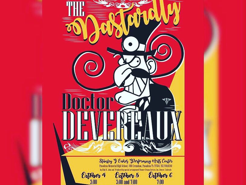 mavlibrary's tweet photo. Tonight @ 7 is the last chance to see the faculty play, which is chock full of puns &amp; folly! It will leave you in...STITCHES! 🤣🤣🤣 $5 tix at the door...bring a jacket as it’s COLD!

#mavlibrary #mavpride #pisdPRIDE #doctordevereauxthedasterdlydoctor #facultyplay2018 #punnyplay https://t.co/v4vjb8LolW
