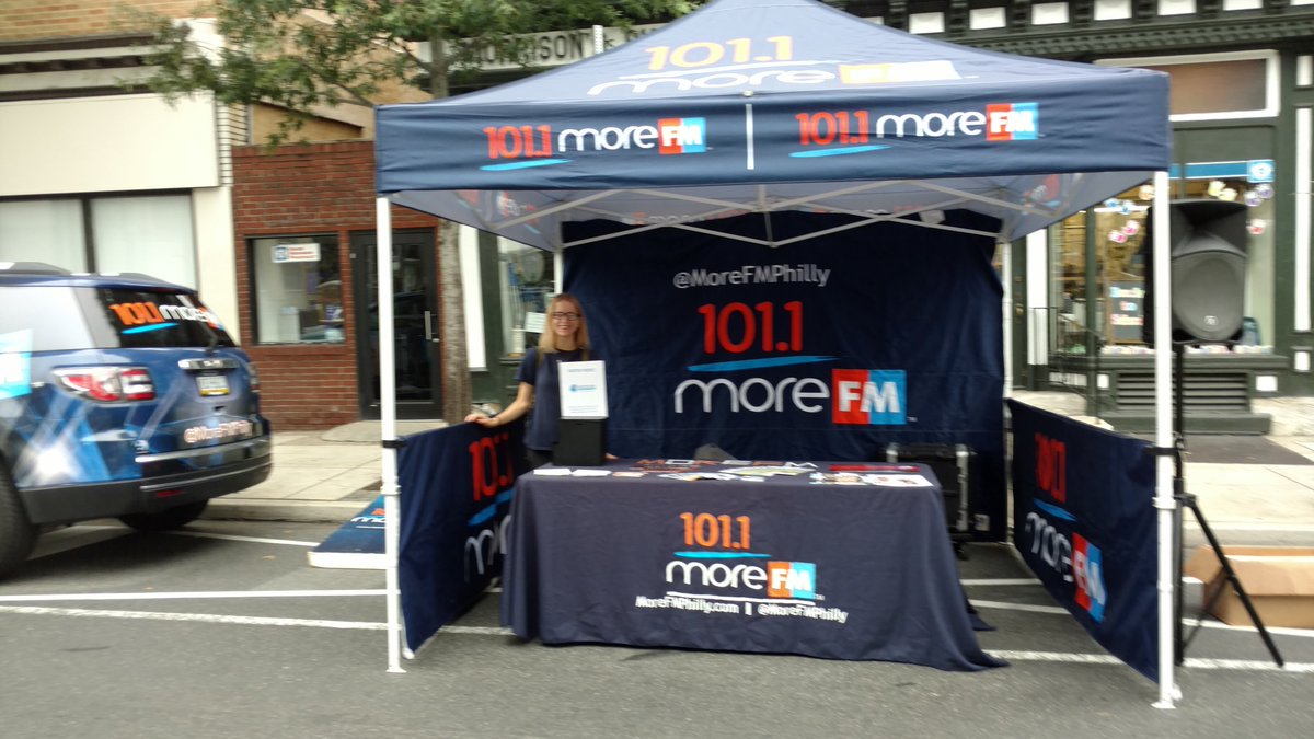 B101Philly's tweet photo. We're here @RoxboroughPA for Roxtoberfest!! We will have prizes, balloon animals and chances to win tickets to Adventure Aquarium. There will be live music, dancing,and all sorts of fall fun. Hope to see you there!!!๐๐๐๐ #Roxborough #MOREphilly https://t.co/IQz7GvyHil