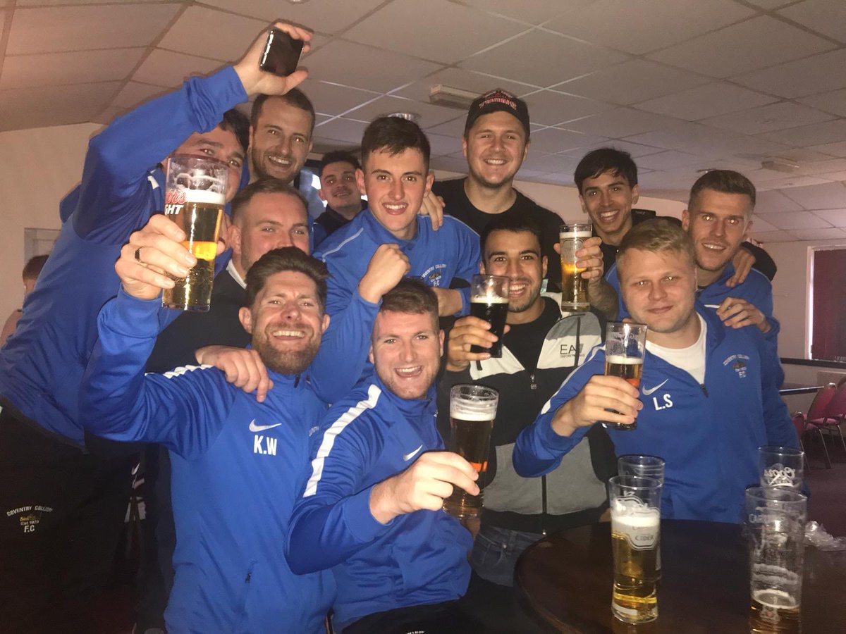 CollieryFc's tweet photo. @CollieryFc Celebrating the win today @nickwalker7 where was the Walker winner #UTC 💙🖤💙🖤💙🖤 https://t.co/FBRN5EpjNc